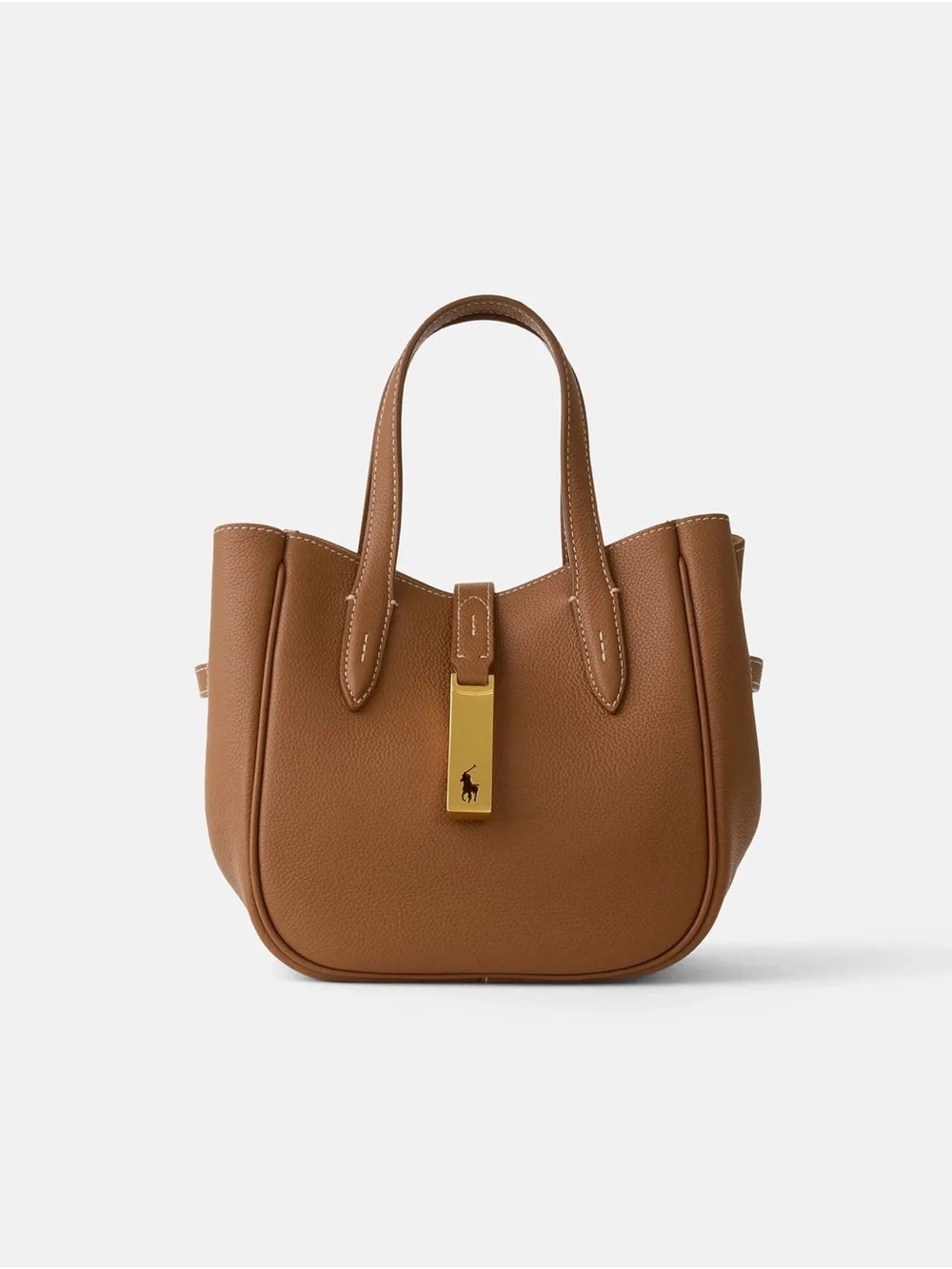 POLO RALPH LAUREN Brown Shoulder Tote